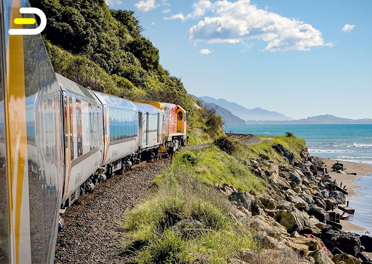 Coastal Pacific - Christchurch-Picton-Christchurch - 海岸观景火车 基督城前往皮克顿（当天往返基督城）